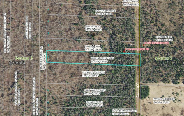 5 ACRES ON SEVERSON ROAD, PORT WING, WI 54865 - Image 1